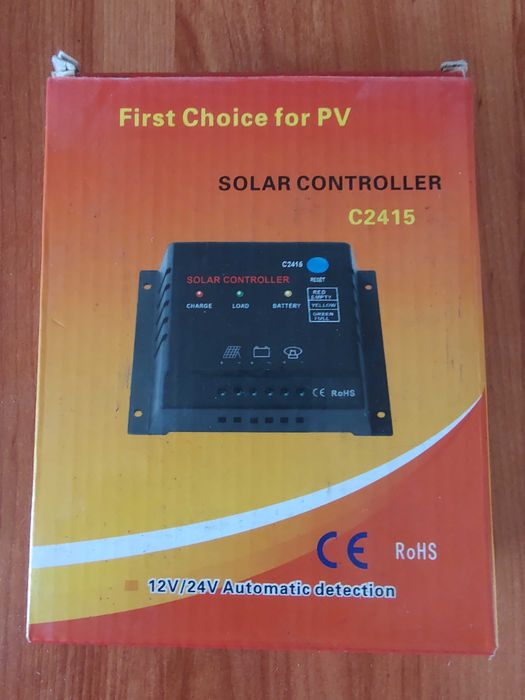 Regulador Solar L2415 12V/24V 10A