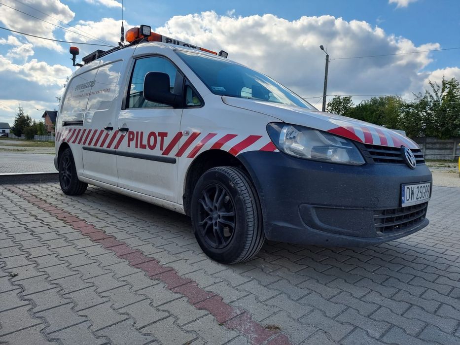 Volkswagen Caddy Maxi Long pilot BF-2 Mini Kamper  przedłużany, klimatyzacja, webasto, hak, VAT-1