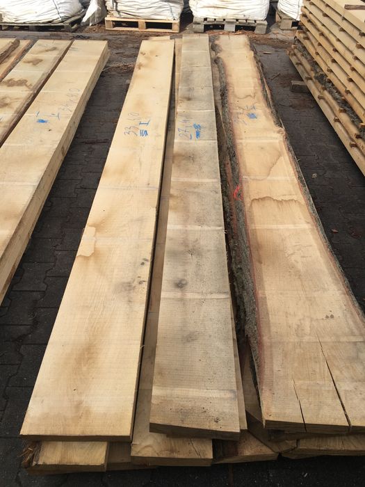 Tarcica dębowa sucha 1 kl do 4,5 m dl 52 mm grubosci