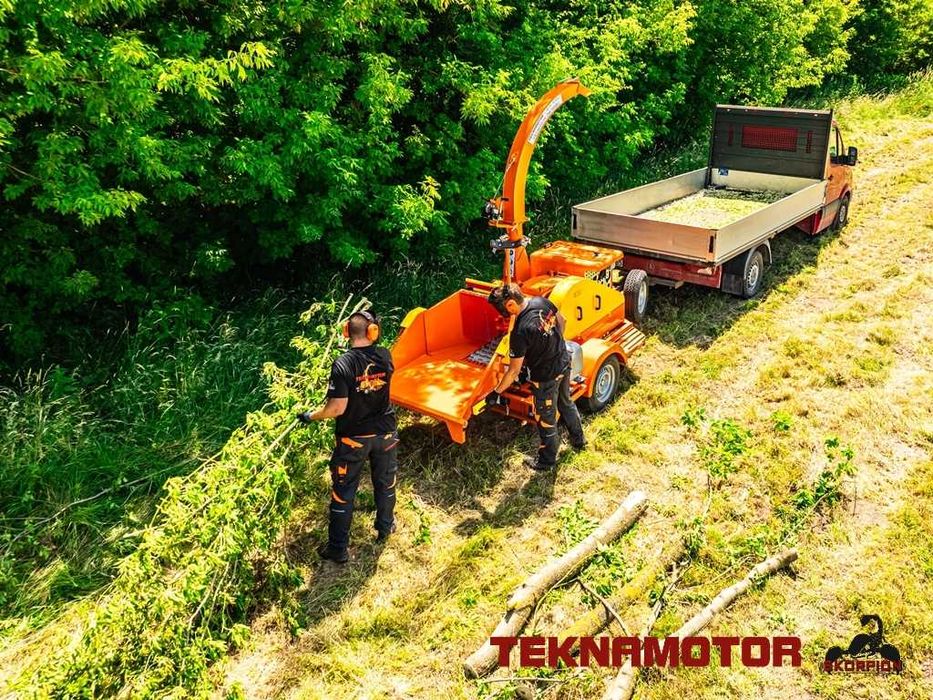 Mobilny rębak bębnowy Skorpion 280 SDBG - DIESEL