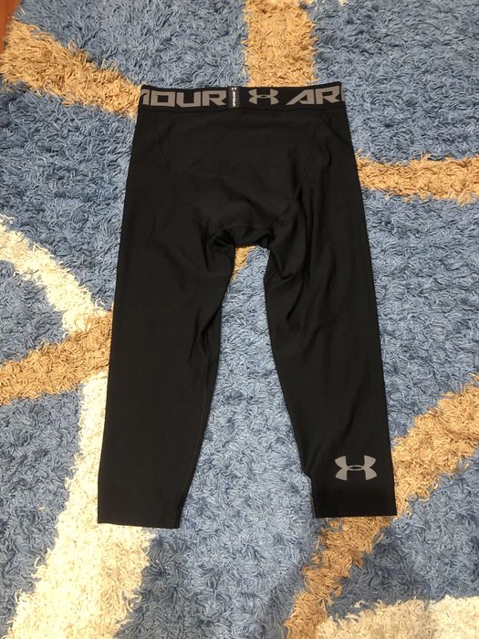 Компрессионные, термо лосины, бриджі 3/4 Under Armour