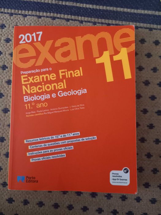 Livro para os exames