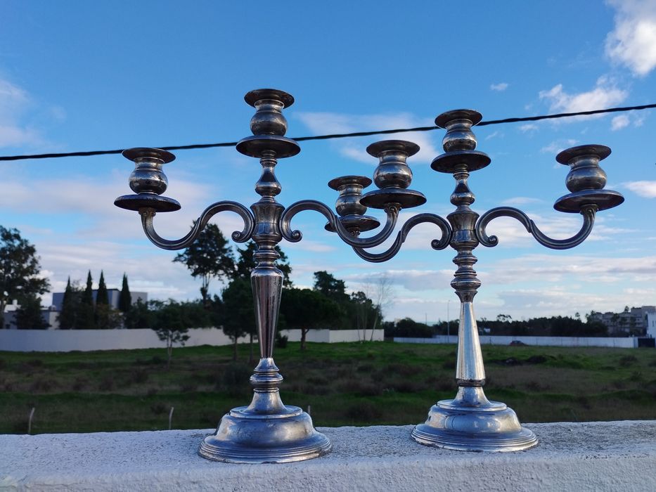 Castiçais para velas