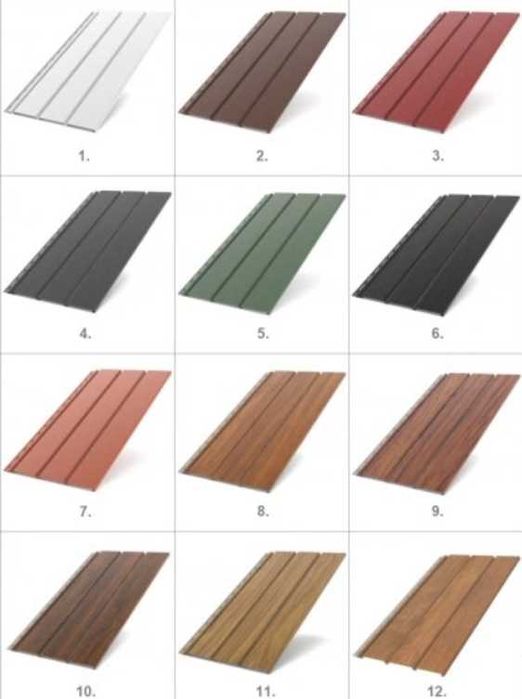 podbitka, podsufitka, deska sufitowa PCV, Bryza