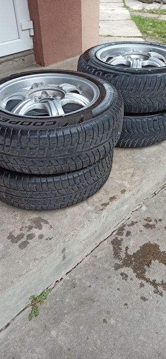 Диски титанові з резиною r15 колеса зимові, з подвійною розболтовкою 1