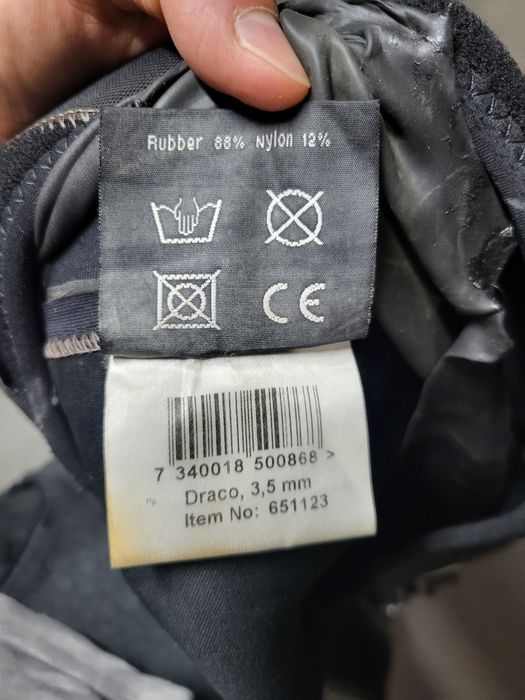 Suchy skafander waterproof M neopren