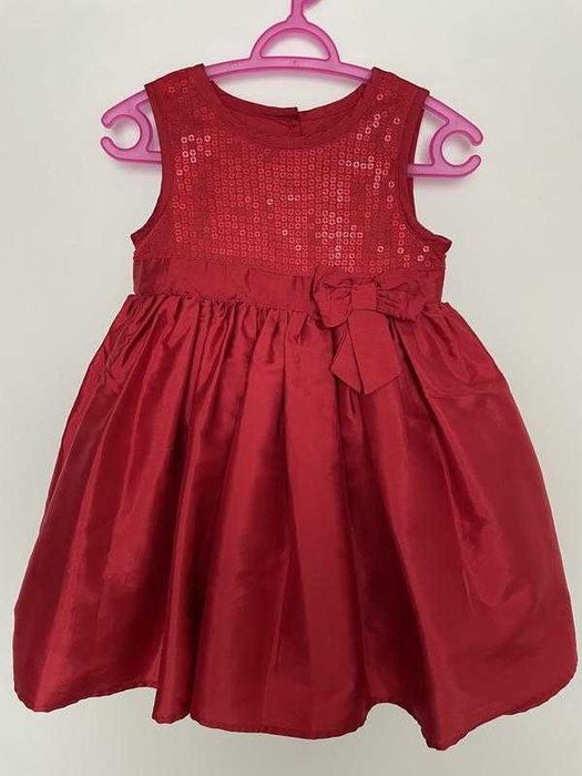 Святкова червона сукня Mothercare, з болеро на 9-12міс