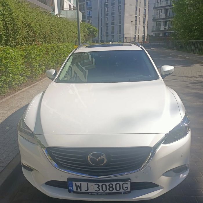 Mazda 6 Mazda 6 SKYACTIV-D 175KM, 6AT,  SkyPASSION, AWD, 2017r. Bezwypadkowy