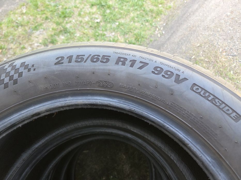 Opony letnie  215 65r17  Kumho rok 2024