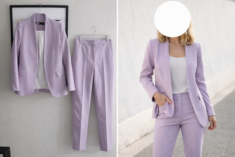 Piękny zestaw garniturowy Zara Rozmiar M