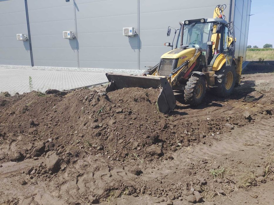 Prace Ziemne Mini Koparka Koparko Ładowarka, Przyłącza Wrocław