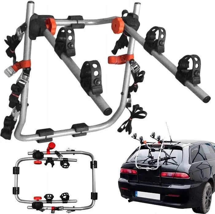 Bagażnik rowerowy na klapę Aguri Tour 2 rowery