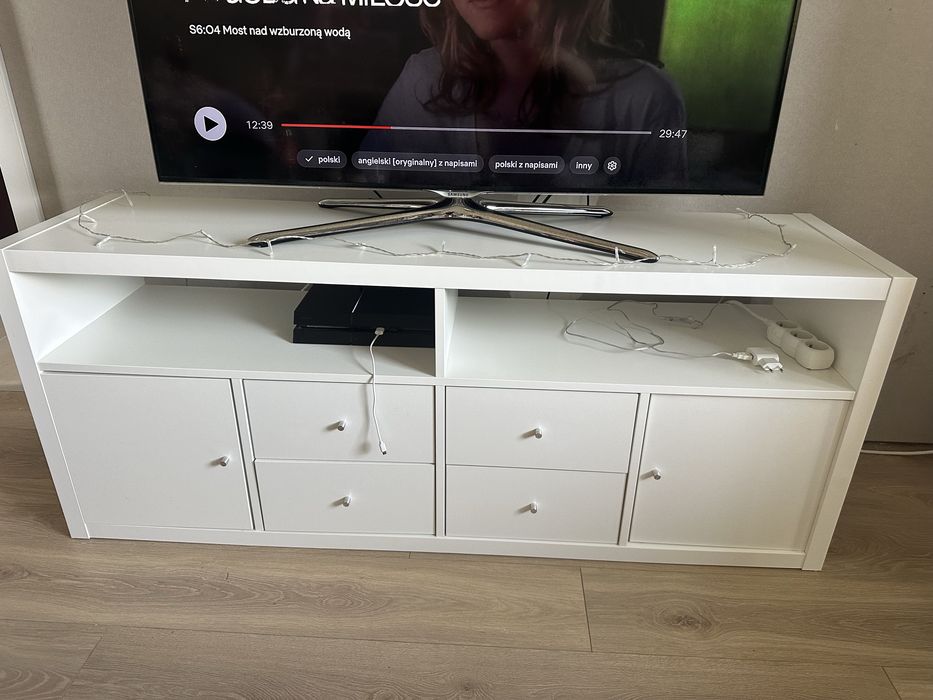 Szafka rtv biala ikea
