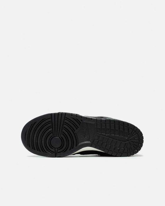 Кросівки Nike Dunk Low PRM Medium Ash and Black premium | Кроссовки Найк чоловічі жіночі