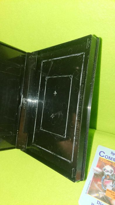 Stare pudełko od gry na Commodore 64 + naklejka