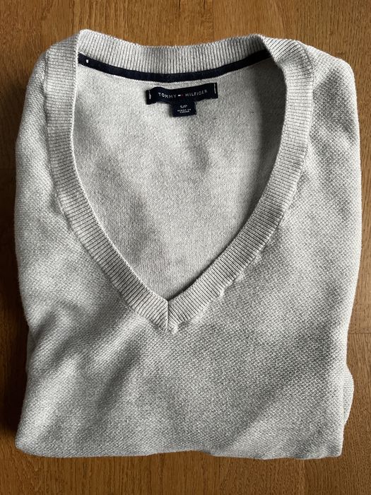 Tommy Hilfinger sweter damski szary xs s