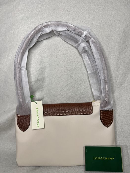 Longchamp L paper white