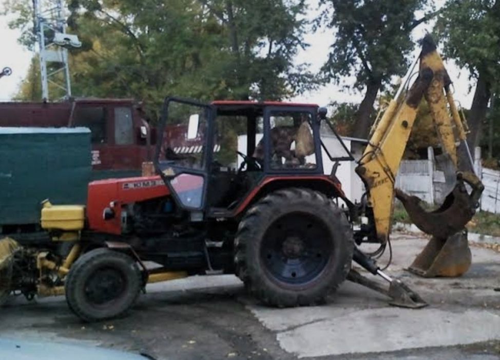 Трактор екскаватор ЯМЗ з навісним Борекс.По запчастинах.