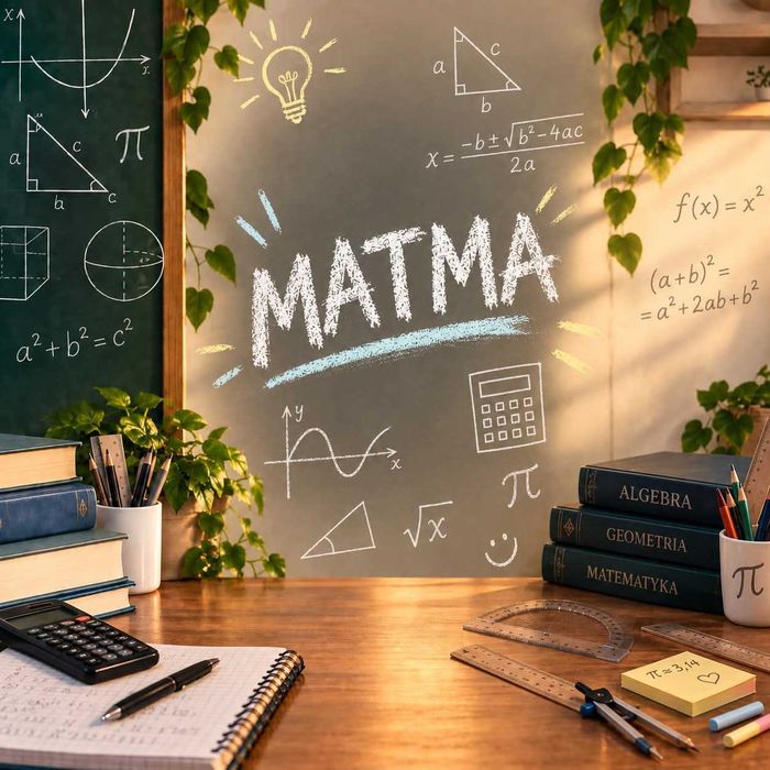 KOREPETYCJE MATEMATYKA  z nauczycielem - stacjonarnie lub online