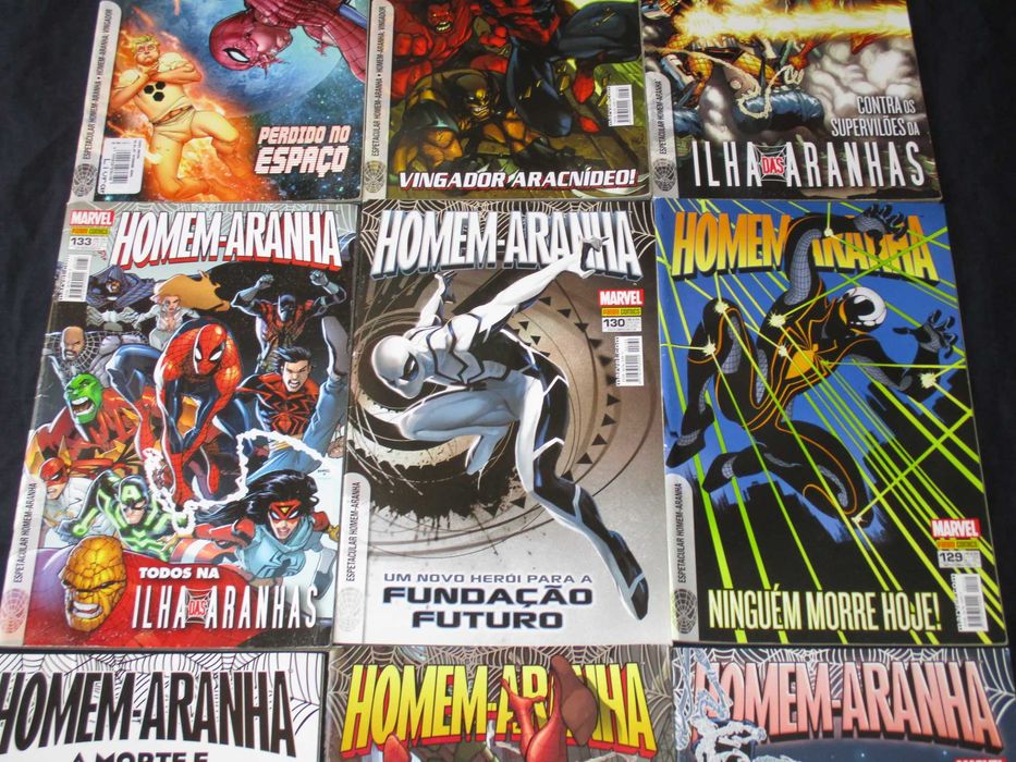 Livros BD Homem Aranha Marvel Comics Panini