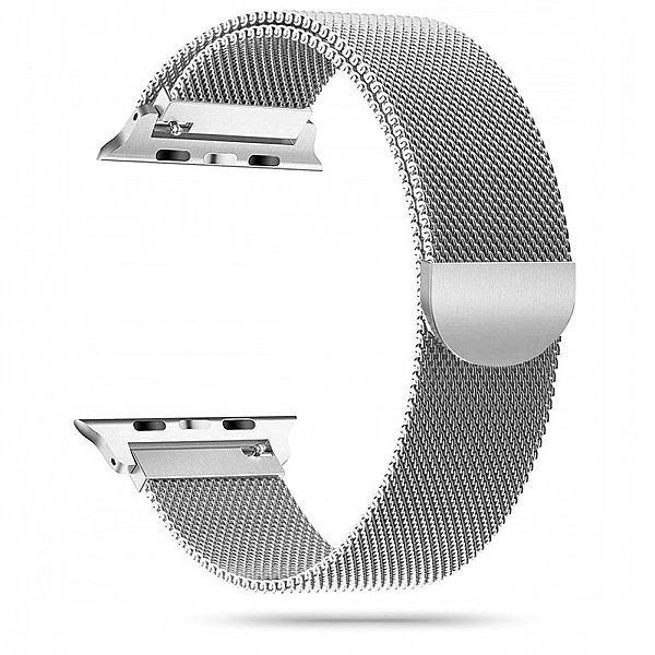 Srebrna bransoleta Tech-Protect do Apple Watch 42mm - stalowa elegancj