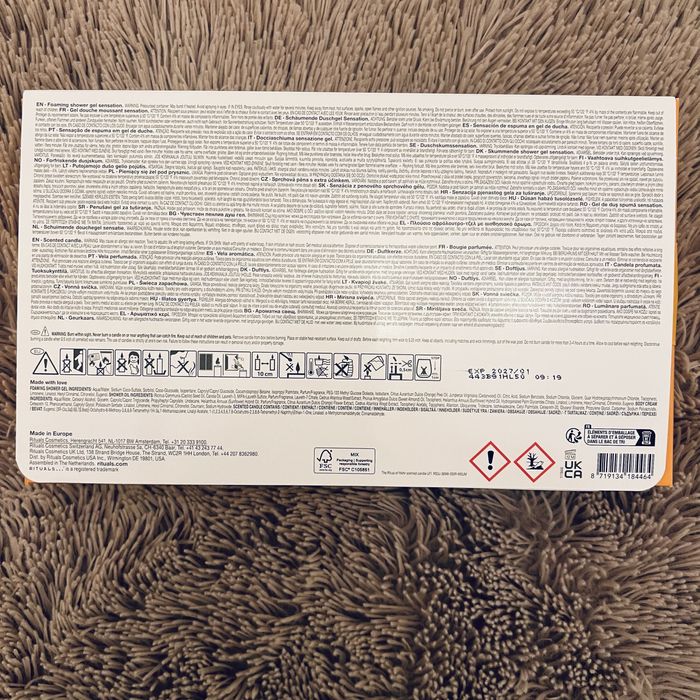 Набір Rityals “Ritual of Mehr”, новий, в упаковці.