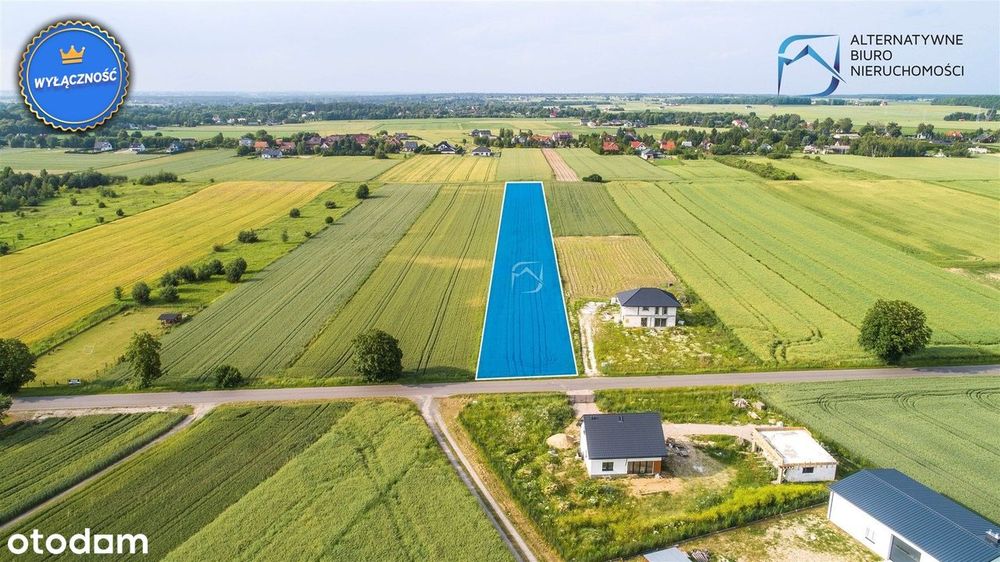 Atrakcyjna działka budowlano-rolna w Żabiej Woli