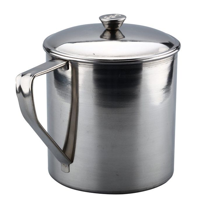 Кружка кружки кухоль горнятко. Набір 5шт. Нержавейка, нержавійка д7-15