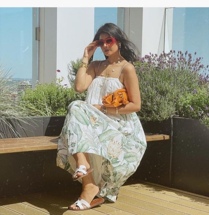 Летний льняной сарафан, брэнд N&M