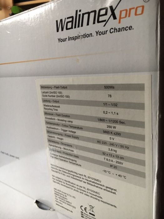 Walimex Pro VC-500 500Ws