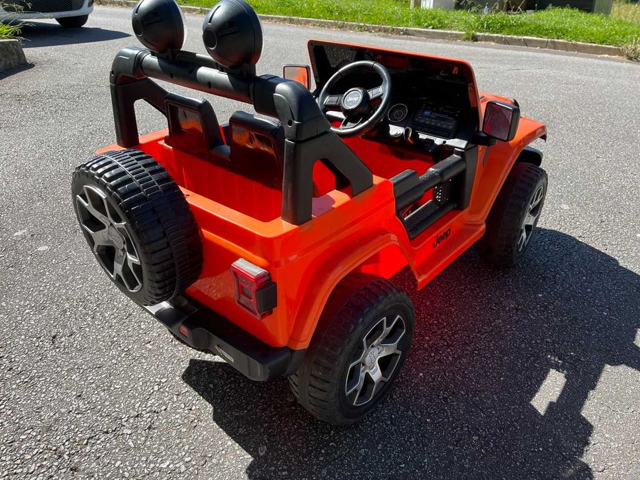 Jeep Wrangler Rubicon Elétrico Infantil – Bateria Nova + Comando