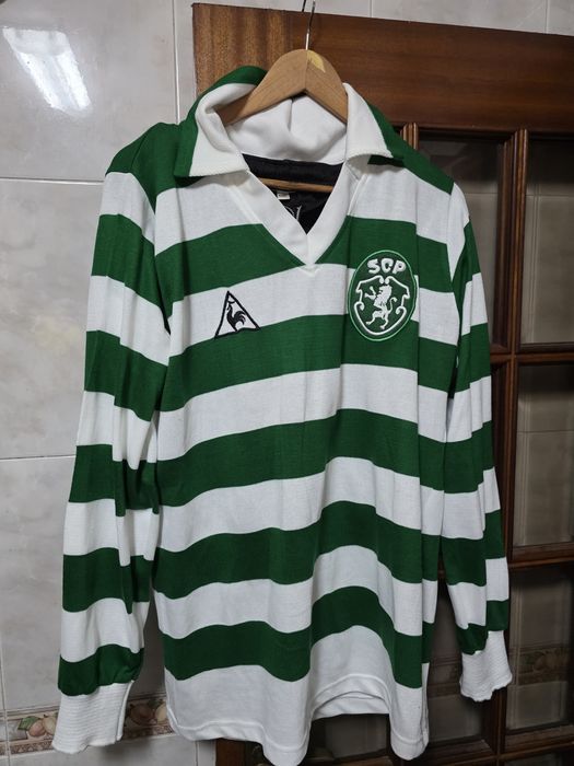 Camisola do sporting de manga comprida