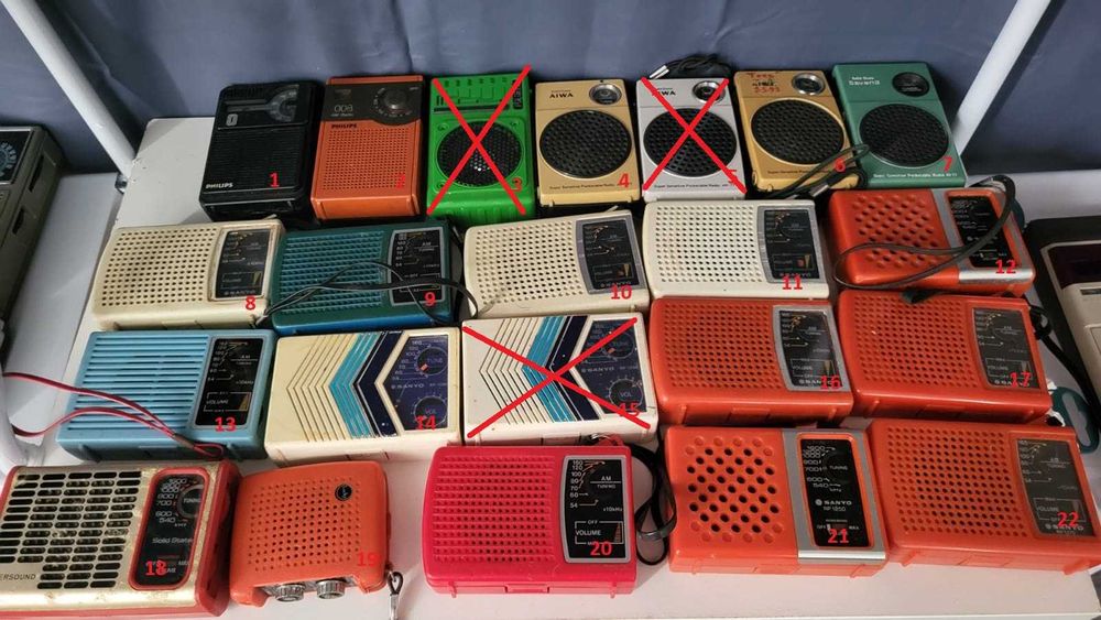 Vários Rádios Antigos