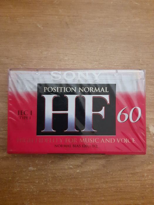 Кассета SONY HF60. Новая.