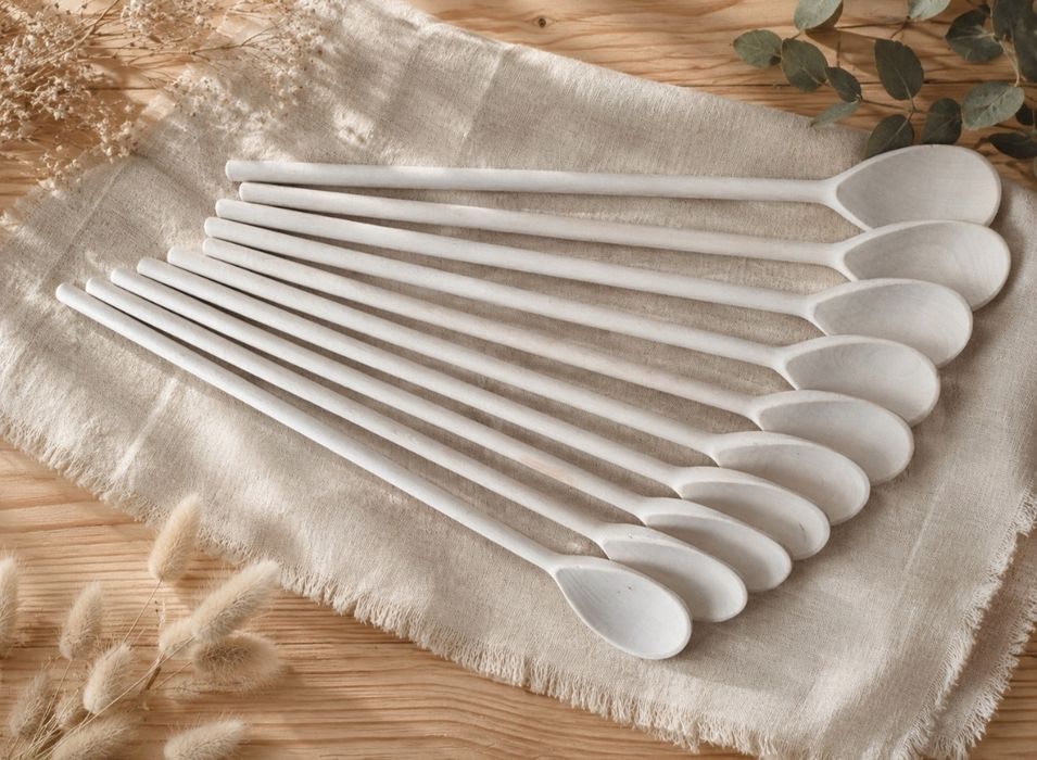 Дерев'яні Бочки для спецій та меду,ложки та лопатки