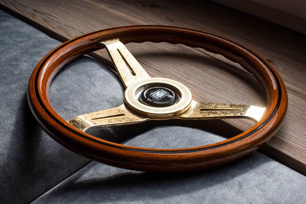 oryginalna drewniana kierownica Nardi Torino Classic 330mm z Japonii !