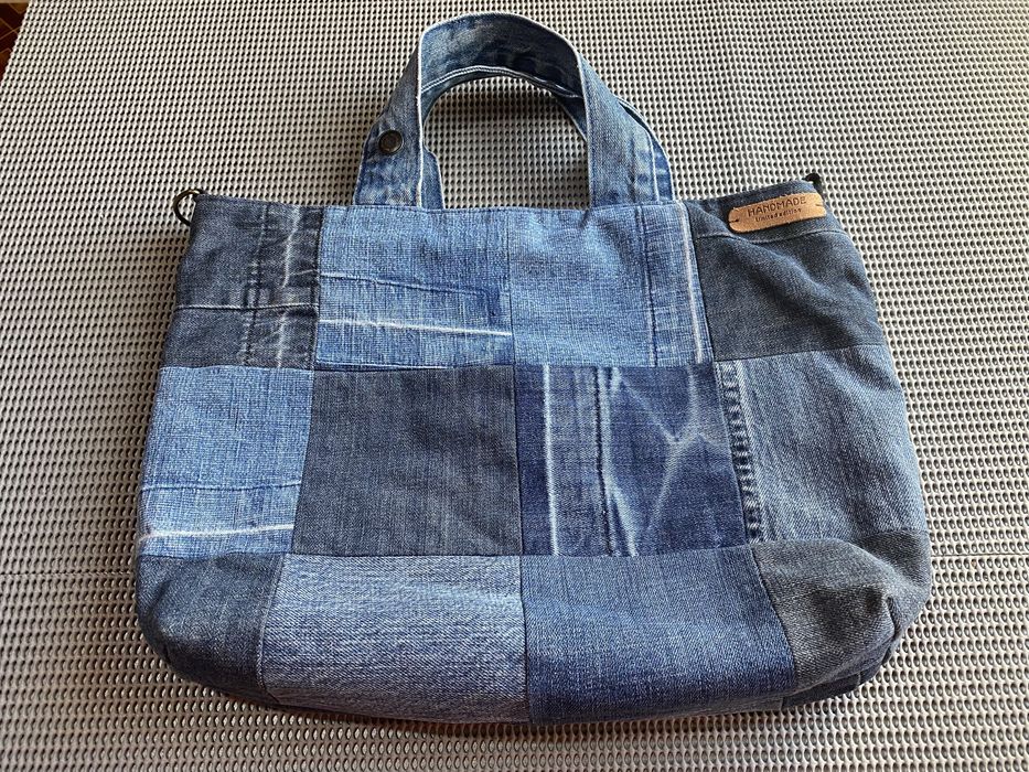 Сумка  джинсовая