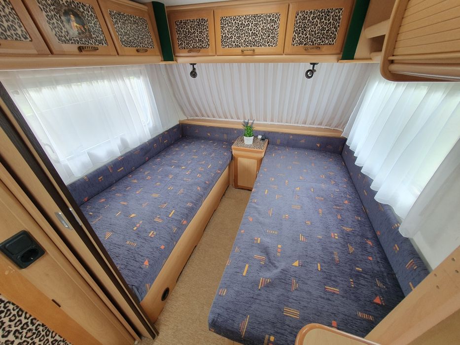 Tec Travel king2003r 4x osoby,Przedsionek,1200kg,Bojler,Media,Prysznic