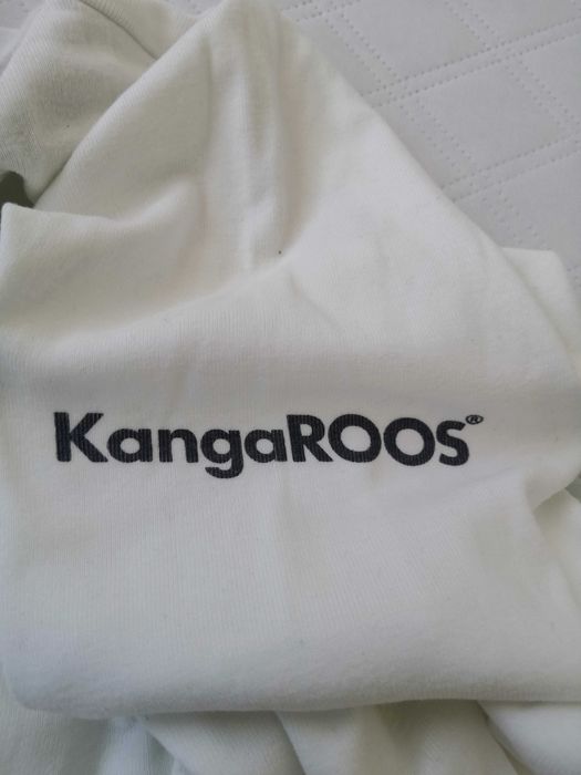 Biała bluza z kapturem r S