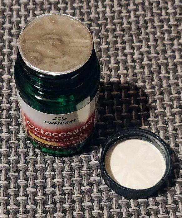 Octacosanol Oktakosanol Swanson wytrzymałość siła wydolność  serce