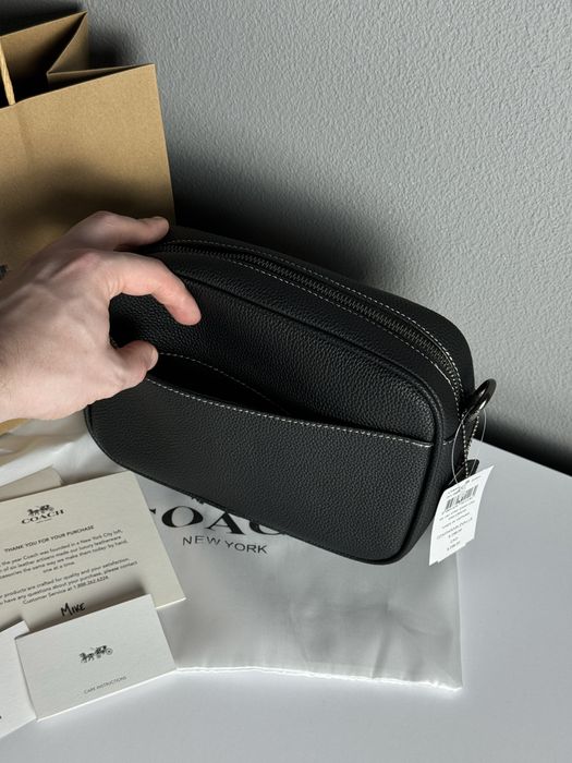 Чоловіча сумка Coach мужская сумка барсетка мессенджер клатч через пле