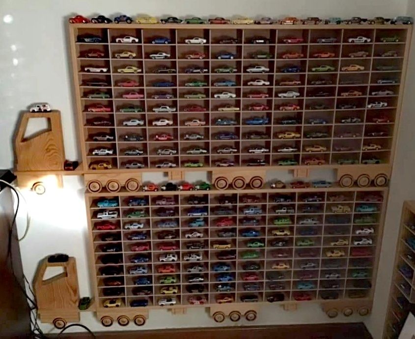 Suporte carros hot wheels