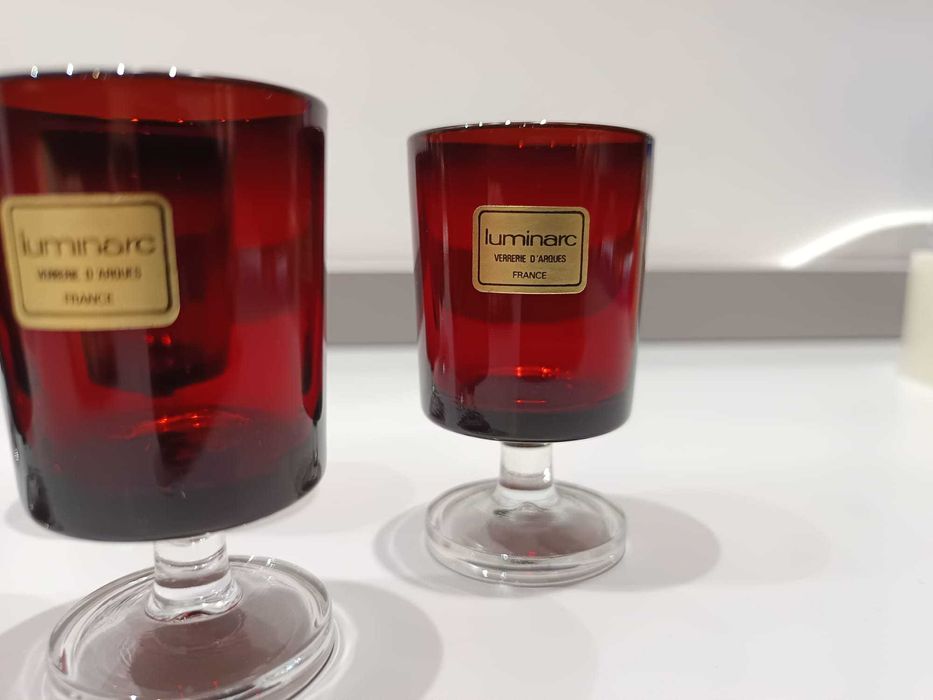 Conjunto de Copos Luminarc Ruby Red64741258324483124