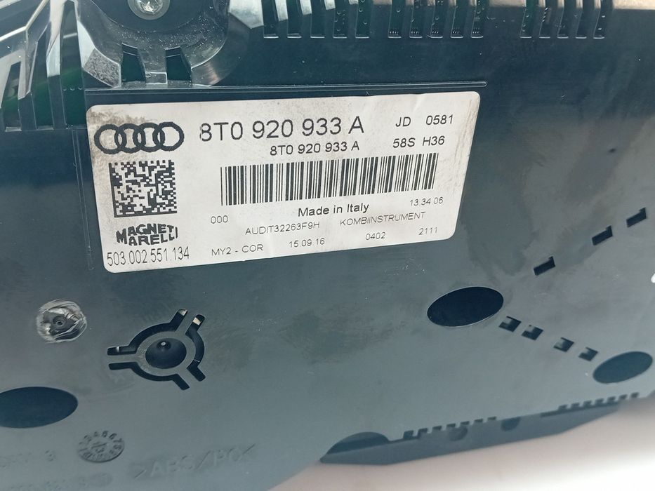 Quadrante / painel de instrumentos AUDI A5 Sportback (8TA)