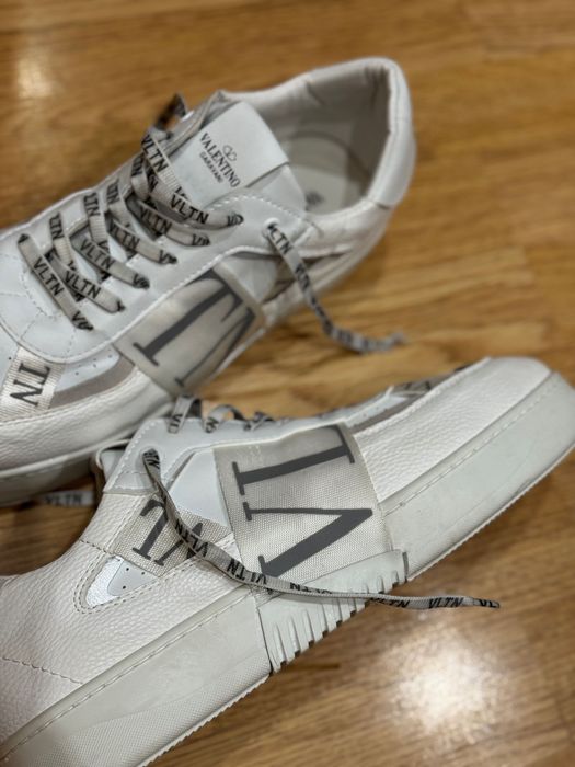 Мужские кожаные кеды сникеры Valentino garavani