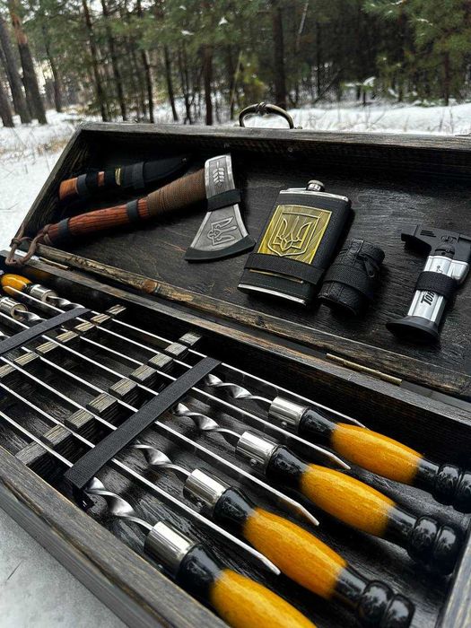 Подарунковий Набір,Шампура в Кейсі,Від виробника