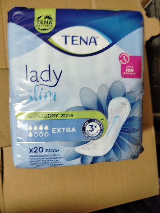 Tena lady slim extra, wkładki chłonne, 2x20szt nowe