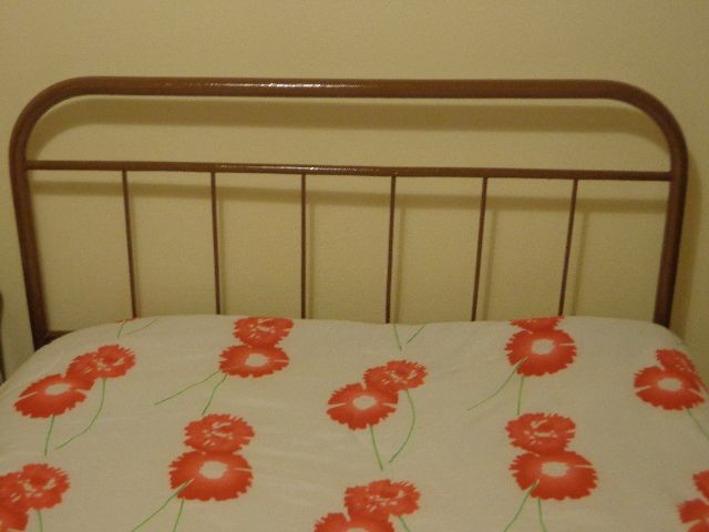 cama de ferro, estilo antigo
