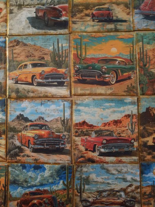 Декор. Винтаж. Автомобили.