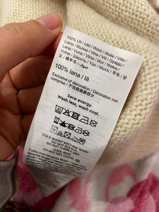 Вовняний оверсайз oversize широкий светр джемпер